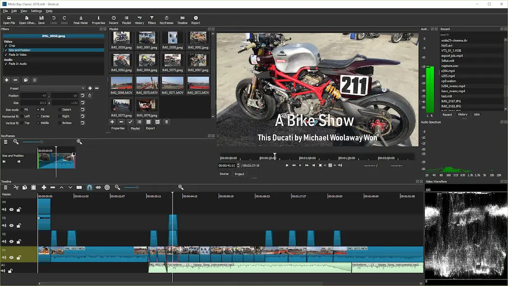 Shotcut software video editor gratis