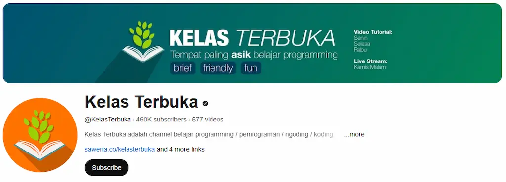 youtube kursus online gratis