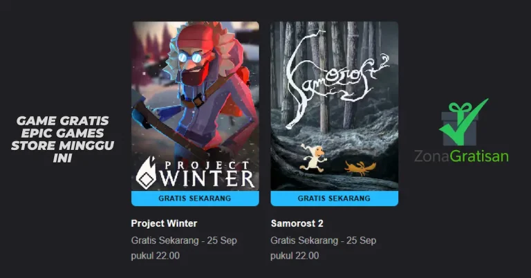 Project Winter & Samorost 2 game gratis Epic Games