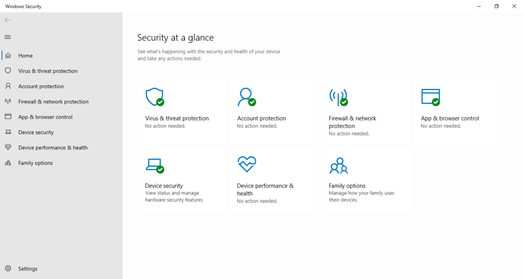 Windows Security Antivirus Gratis Terbaik