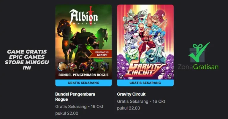Game Gratis Epic Games