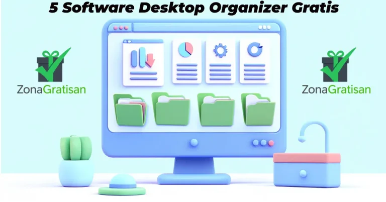 Software desktop organizer gratis untuk merapikan tampilan desktop Windows.