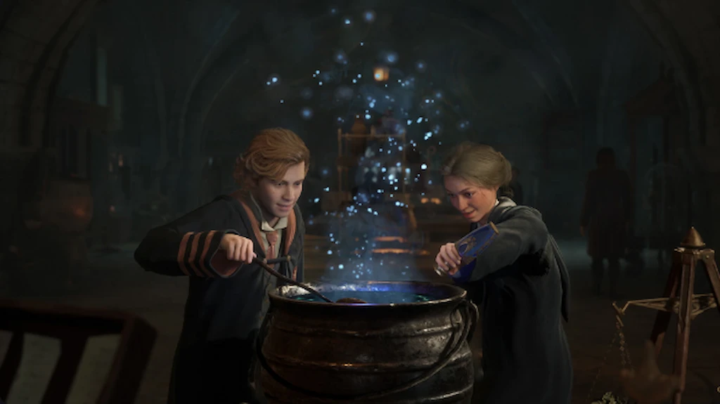 Gameplay Hogwarts Legacy versi PC dari game gratis Epic Games Store
