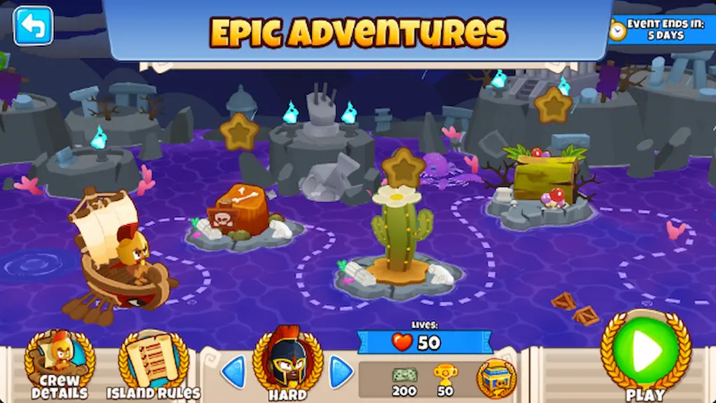 Halaman klaim Bloons TD 6 game gratis Epic Games Store
