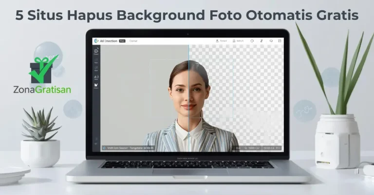 Situs hapus background foto otomatis gratis tanpa photoshop