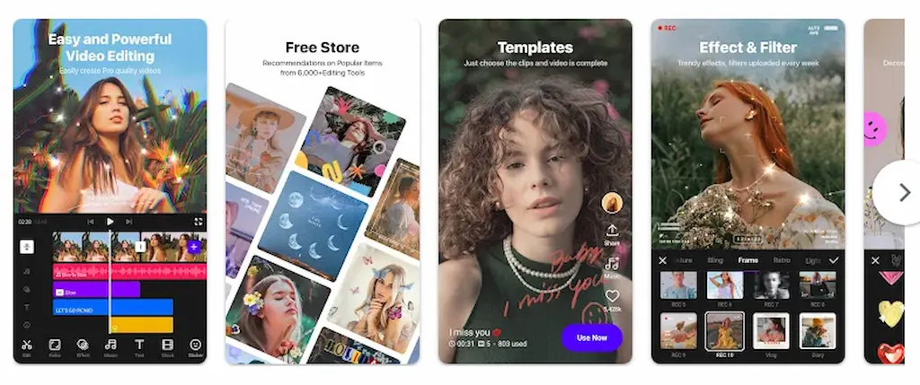 Vita aplikasi edit video Android gratis tanpa watermark
